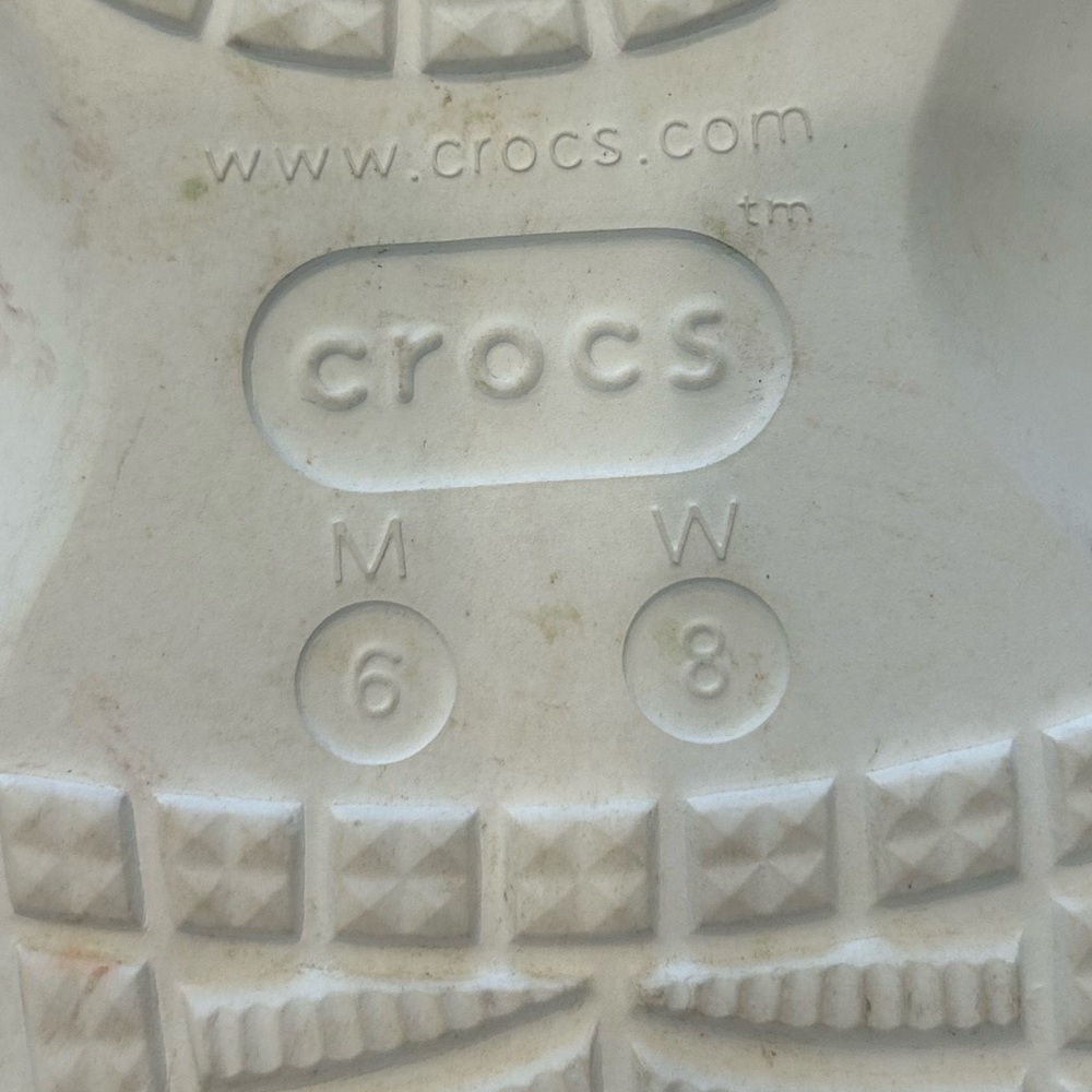 Crocs Unisex Adult Baya Sandal White US Men's 6 Women's 8 - Picture 8 of 10